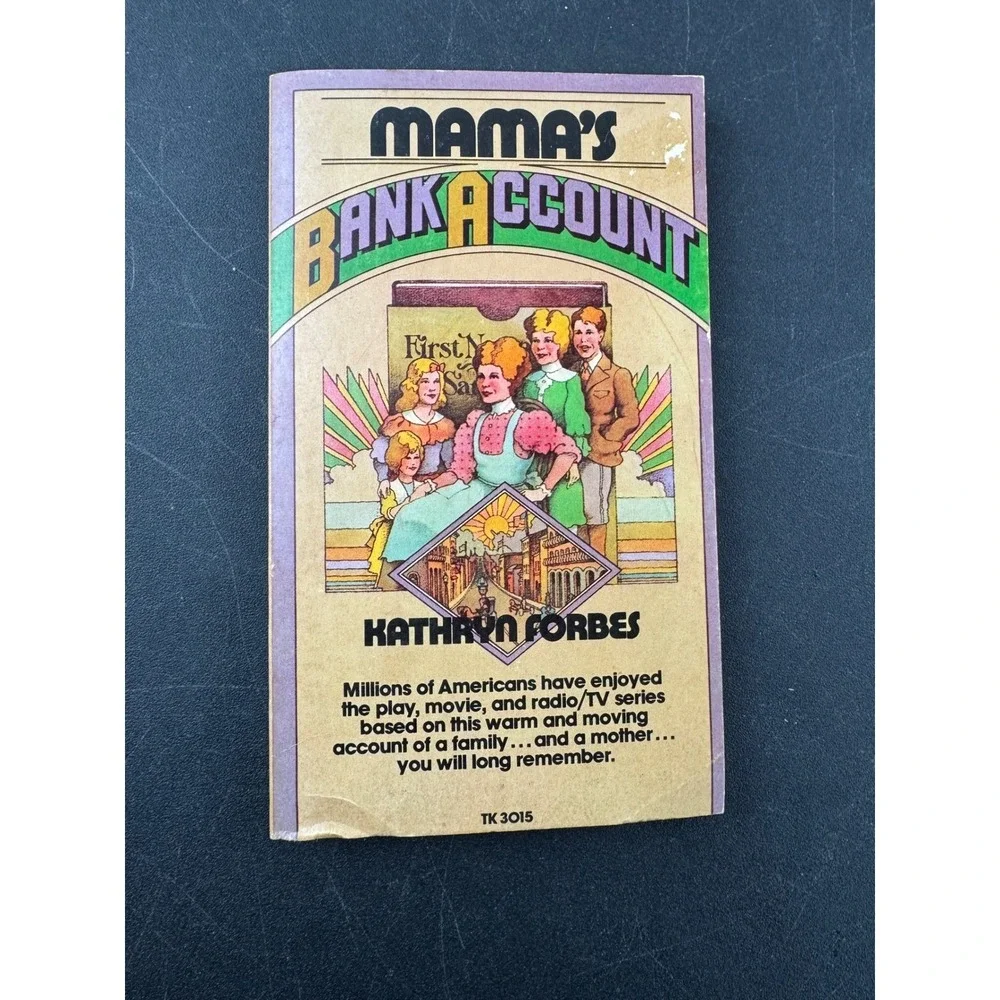 Mamas Bank Account by Kathryn‎ Forbes 1974 Scholastic Book Services Paperback